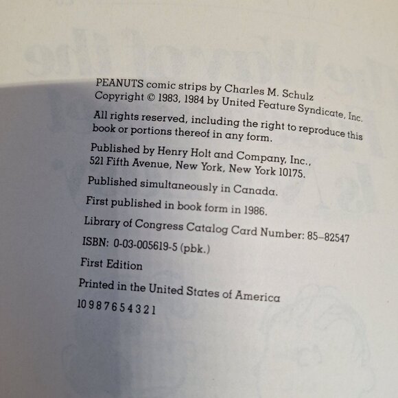 The Way Of The Fussbudget Is Not Easy Charles M. Schulz Peanuts Parade 29 1986 - Picture 5 of 9